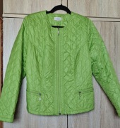 Holi zielona trawiasta kurtka wiosenna L/40