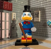 Minifigurka LEGO COLDIS2-6 dis029 Scrooge McDuck, Sknerus McKwacz, Disney