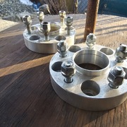 DYSTANSE zestaw 5x114,3 DO KÓŁ MITSUBISHI MAZDA KIA 3cm 