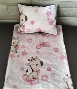 Pościel dla lalki do wózka , kołyski