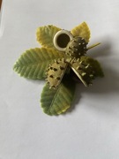 Broszka kasztany PRL