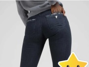 GUESS NOWE JEANSY CURVE X SKINNY MID SPODNIE W25 L30