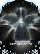 Oświetlenie świąteczne światełka Anioł Boże Narodzenie Plexi Pleksi