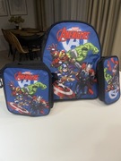 Zestaw Marvel Avengers 3w1 plecak piórnik torba Nowy 
