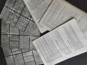 Zestaw vintage PRL książka instrukcja robótki ręczne ściegi krawieckie