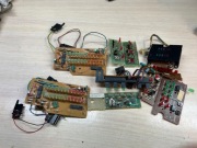 Płytki elektroniczne PCB z prostokątnymi diodami LED VU meter PRL