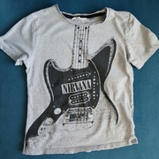 Koszulka H&M r. 134/140 Nirvana