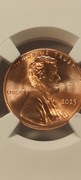 1 Cent USA 2025 NGC MS 66 RD 