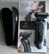 Golarka Braun seria 6 + BAZA ładująca. Na gwarancji!!!