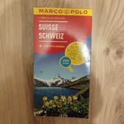 Mapa / Map Suisse Schweiz szwajcaria Marco Polo Highlights 1:303000