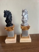 Puchar szachowy koń  Statuetka