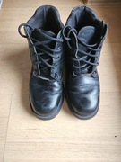 Czarne skórzane buty wojskowe Camel Boots r.41.