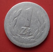 Moneta 1 złoty 1957 r. PRL (Al)