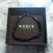 Stalowa bransoletka W. Kruk