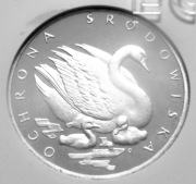 500 zl. Łabędż 1984 PR67