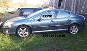 PEUGEOT 407 2,0HDI części Drzwi Słupek Silnik Skrzynia Zawieszenie