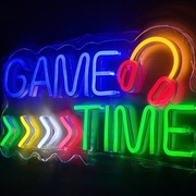 Neon LED na ścianę USB RGB Neon gamingowy do Pokoju Prezent dla gracza 