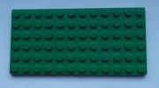 LEGO 3028 Zielona płytka 6 x 12 6561