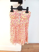 długa kolorowa wzorzysta bluzka bez ramiączek plażowa letnia 36S