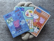 Peppa Pig książki Nauka liczenia, litery, kształty, Świnka Peppa