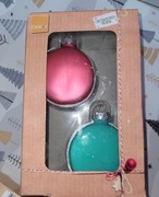 Bombki  szklane 