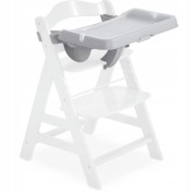 Tacka do krzesełka do karmienia Hauck Alpha szara