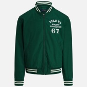 POLO Ralph Lauren kurtka uniwesytecka bomber Green Varsity Jkt - rozm XXL
