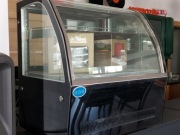 Witryna chłodnicza nablatowa GGM Gastro | Czarna | LED | Stan BDB