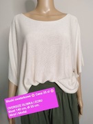 Bluzki sweterkowe oversize ostatni ecru 