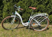 Biały Rower damski miejski turystyczny koszyk Super Stan ! 