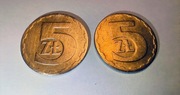 Wrocław zestaw 2 monet 5 zł z 1976 i 1977r.