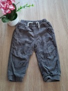 spodnie sztruksy ,,Nutmeg'' na 74 cm