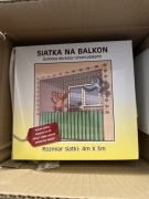 Siatka na balkon 3x4 Nowa