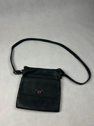 skórzana pojemna torba torebka na ramię pojemna z przegródkami