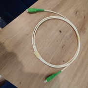Kabel przewód patchcord światłowód 2 metry 2m do routera lan