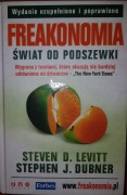 Steven D. Levitt Stephen J. Dubner Freakonomia Świat od podszewki unikat