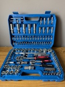 ZESTAW KLUCZY NASADOWYCH 108 EL. NARZĘDZI KLUCZE NASADOWE WALIZKA BITY