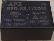 Przekaźnik AFE BPD-SS-112DM czarny 12VDC BPD