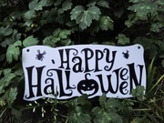 Dekoracja napis "Happy Halloween"