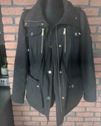 Kurtka parka r.L Michael Kors lekko ocieplana przejściowa czarna raz