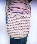 Torebka damska ze sznurka bawełnianego 