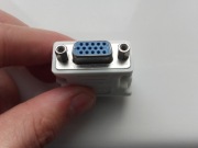 Adapter DVI-I 24+5 do VGA(D-SUB) dla monitorów kon