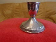 Stary srebrny świecznik  Duchin Creation