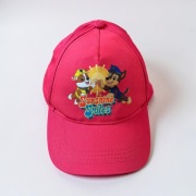 Nickelodeon czapka dziecięca z daszkiem psi patrol czerwona regulowana
