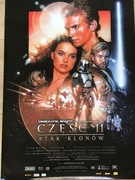 Star Wars Attack of the clones Gwiezdne wojny plakaty filmowe z 2002 roku