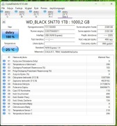 Western Digital Black SN770 1 TB Gen4x4 NVME PS5 >5000MB/s <1000h pracy