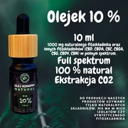 Olejek konopny CBD Full spektrum 10%