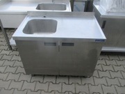 Zlew Gastronomiczny 1 Komorowy Z Drzwiami 100/60/85