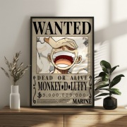 Plakat Monkey D Luffy One Piece A3 w RAMCE