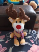 Pluszowy jelonek, 25cm,używane